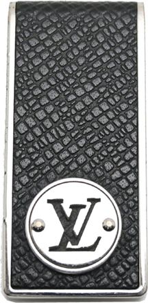 Louis Vuitton Ardoise Taiga Leather Metal Money Clip (Pre-Owned)