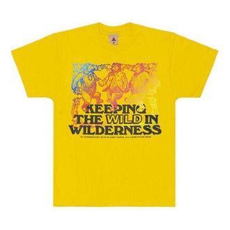 Nike x ACG Alphabet Printing Athleisure Casual Sports Short Sleeve Yellow CV7550-709