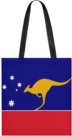 Generic Australian Independent Flag Womens Tote Casual Shopping Bag Lightweight Shoulder Bags Hobos Handbag for Work Travel Daily 35x40cm