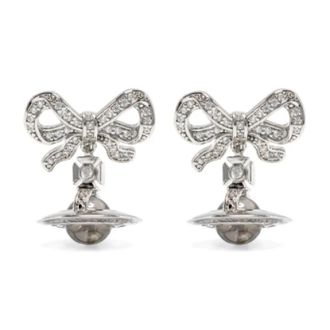 Vivienne Westwood Octavie Oorbellen - Dames - Oorbellen - Grijs - ONE Size - Accessoires