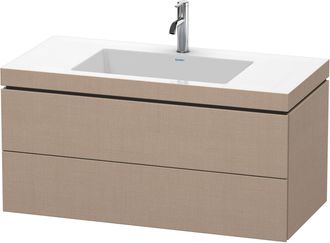Duravit Duravit - Mueble De Ba&ntilde;o L-cube Wt Vero Air 500x1000x480mm 1 Orificio Para Grifer&iacute;a Lino