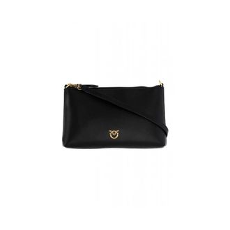 Pinko Pinko, Dames, Tassen, Zwart, Maat: ONE Size Katoen