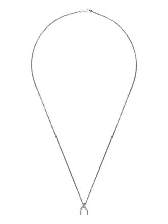 Rosa Maria Collana in argento sterling con diamanti