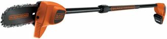 Black+Decker Black&decker - Black+Decker Sega Potatrice a Batteria 18V Litio 2.0Ah Barra Da 20cm Asta Regolabile Fino a 2.5 Metri