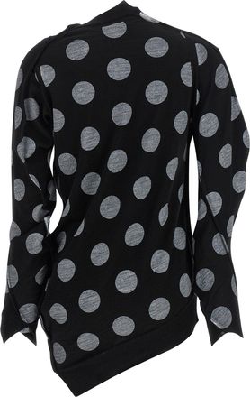 Junya Watanabe Womens Bicolor Wool Cardigan Clothing