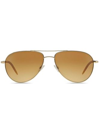 Oliver Peoples Occhiali da sole aviator - Oro