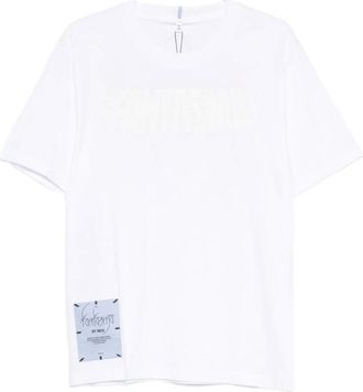 Alexander McQueen Tops, Heren, Wit, S, T-Shirts