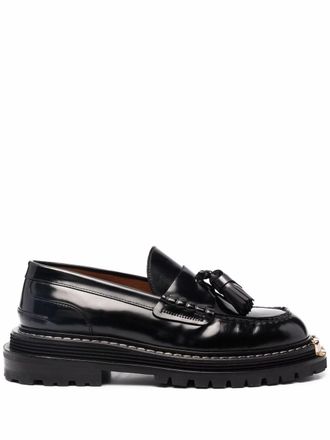 Sandro Iron chunky sole loafers - Black