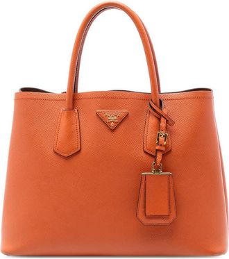 Prada Pre-owned Prada Medium Saffiano Cuir Double Handle Satchel Ladies GKIK2H3NCECQP97H
