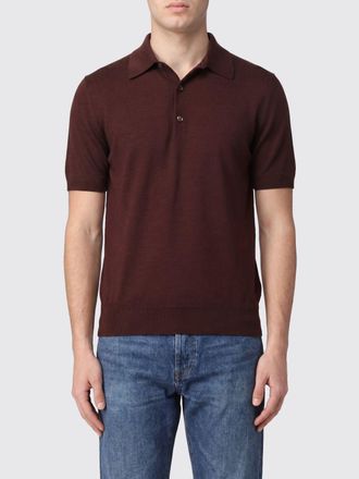 Tom Ford Polo Shirt Men color Cocoa