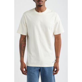 Les Deux Ben Artist Organic Cotton T-Shirt in Eggnog White at Nordstrom, Size Medium