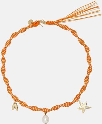 Alemais Al&eacute;mais Collana Calypso in macram&egrave;