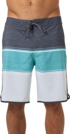 O'Neill Lennox Scallop Swim Trunks in Bristol Bl at Nordstrom, Size 40