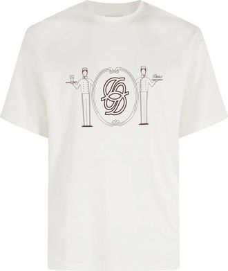 Dr&ocirc;le de Monsieur T-shirt Room Service - Bianco