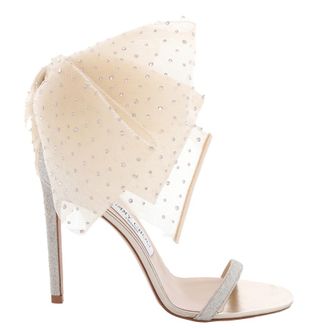 Jimmy Choo London Aveline 100 High Heel Sandals, Brand Size 39 ( US Size 9 )