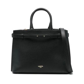 Lancel Faubourg Medium Zip Carryall - Dames - Handtassen - Zwart - ONE Size - Leer - Tassen