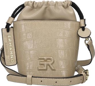 Ermanno Scervino Tassen, Dames, Beige, ONE Size, Leer, Ermanno Firenze Tassen