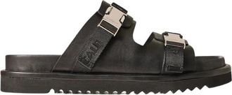 Fusalp Sandal M Herenschoenen - Heren - Sandalen - Zwart - 44 EU - Leer - Schoenen