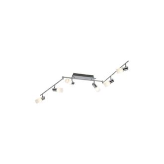 Trio Faretti Barra 6 Spots Led Interno 4 w Interno Moderni Clapton gd