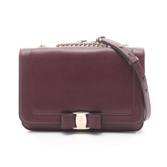 Ferragamo Leather Shoulder Bag (Pre-Owned)