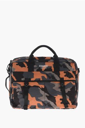 Dsquared2 3-Way Nylon Bag with Camouflage Effect size One Size
