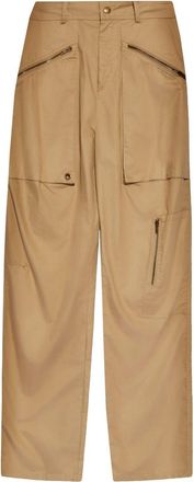 Isabel Marant Jolande cotton cargo trousers - women - Cotton - 40 - Neutrals