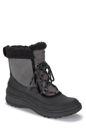 BareTraps Alta Water-Resistant Faux Shearling Lined Boot in Dark Gray/black at Nordstrom Rack, Size 7.5