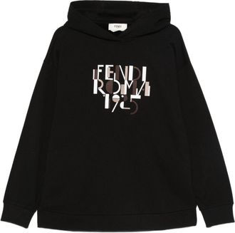 Fendi Fendi Roma Cotton Hoodie-Donna