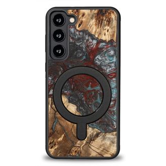 OEM Funda Bewood Unique Para Samsung Galaxy S23 Plus - Planetas - Plut&oacute;n Con Magsafe