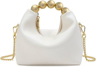 Tiffany & Fred Smooth Leather Top Handle Shoulder Bag