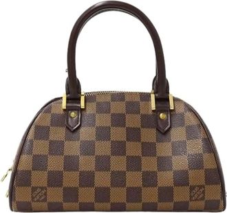 Louis Vuitton Pre-owned Handbags, female, Brown, Size: ONE SIZE Pre-owned Damier Canvas Handbag