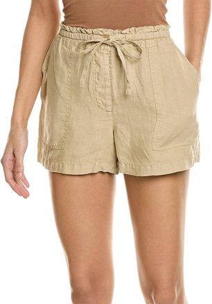 Michael Stars Paulette Linen Ruffled Waist Short