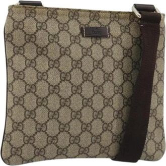 Gucci Pre-owned Vintage GG Canvas Shoulder Bag - - Pre-owned - Donna - Marrone - ONE SIZE
