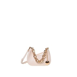 Love Moschino Dames, Tassen, Beige, Maat: ONE Size Leer