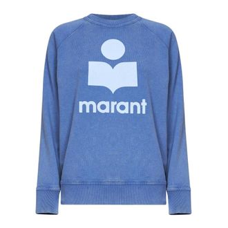 Isabel Marant Dames, Sweatshirts & Hoodies, Blauw, Maat: L Katoen