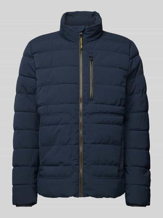 PME Legend Steppjacke mit Stehkragen Modell FREIGHTYET in Marine, Größe XXXL