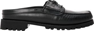 Timberland Leren moc-toe-muiltjes voor heren van Vibram (Zwart)