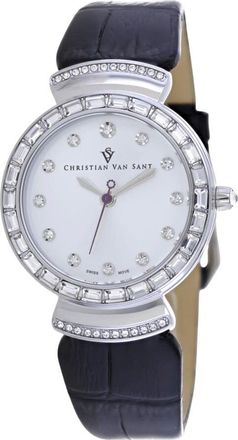 Christian Van Sant Nova Silver-tone Dial Ladies Watch CV2943
