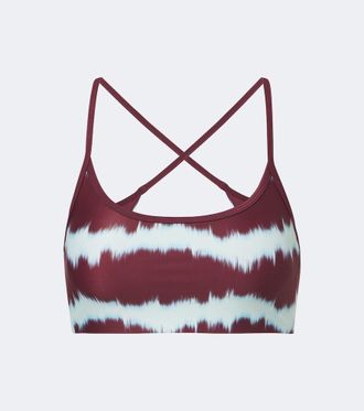 The Upside Rio Badu printed sports bra