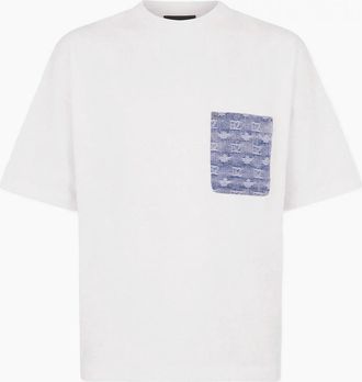 Dsquared2 Mens Loose Fit Pocket Tee White - Size: 38