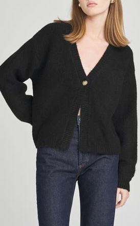 Wayf Winslow Cardigan in Black at Nordstrom Rack, Size X-Large