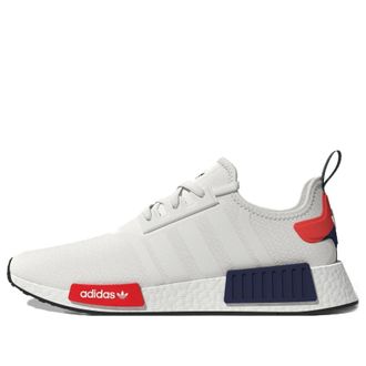 adidas NMD_R1 White Navy Solar Red HQ4464