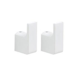 Gedy Sapho Gedy Pirenei - Gancho 2x, Blanco Mate Pi2702