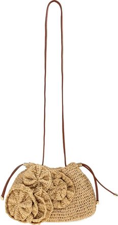 Ulla Johnson Borsa a tracolla con decorazione floreale - Toni neutri