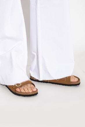 Birkenstock Florida Fresh Slides, Womens, Brown