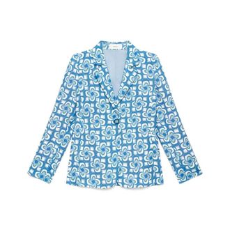 Maliparmi Blazers, female, Blue, Size: 2XL Moulin&eacute; Cady Jacket
