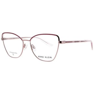 Anne Klein Ladies Rose Gold Tone Rectangular Eyeglass Frames Ak-Ak5112-771-53