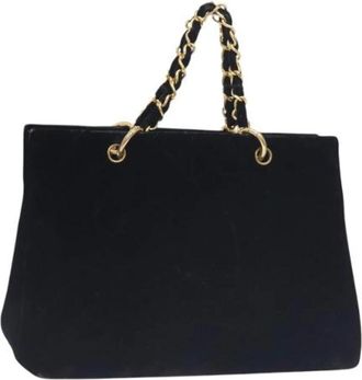 Chanel Pre-owned Tejido bolsos-chanel - Pre-owned - Mujer - Negro - ONE SIZE