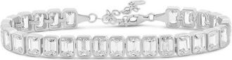 SHYMI Tennis Bracelet in Silver at Nordstrom