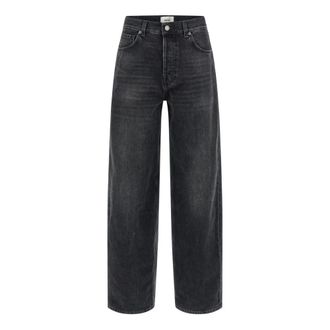 Haikure Loose-fit Jeans - Dames - Loose Fit Jeans - Zwart - W26 - Katoen - Jeans
